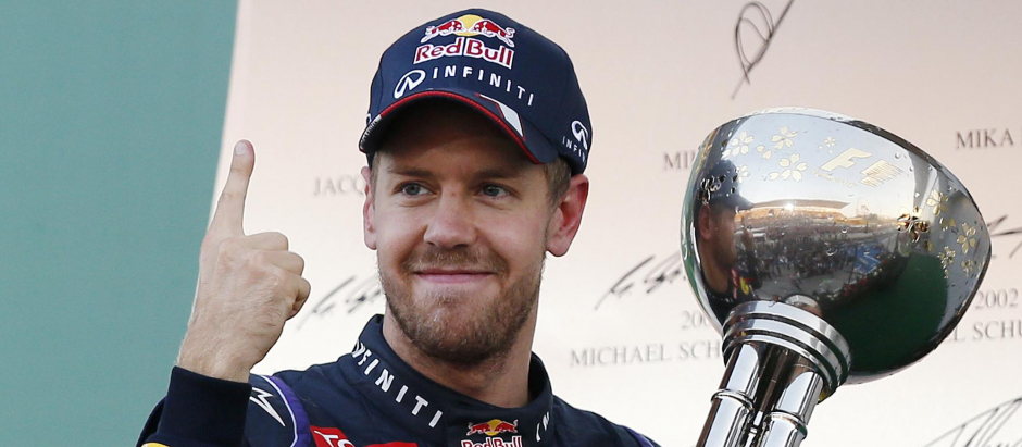 Sebastian Vettel, campeón del mundo de Fórmula 1 en 2010, 2011, 2012 y 2013