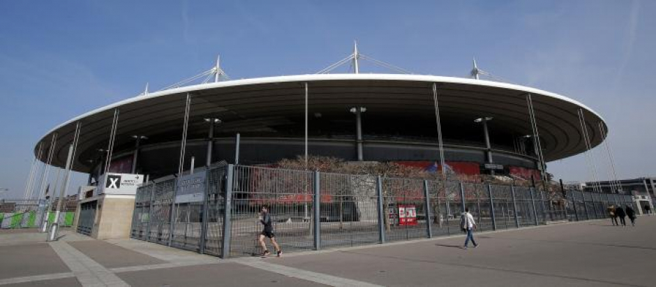 El estadio de Saint Denis, en una imagen de archivo visto desde fuera