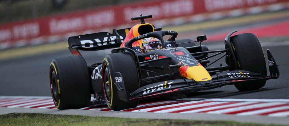El Red Bull de Verstappen, ganador del Gran Premio de Hungría