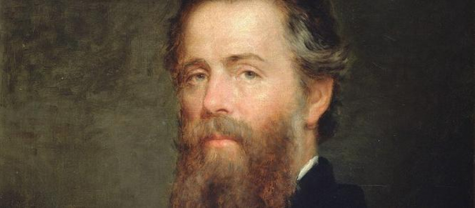 Retrato de Herman Melville