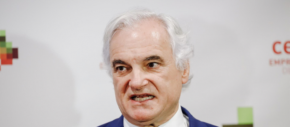 Miguel Garrido es presidente de la Confederación Empresarial de Madrid (CEIM).