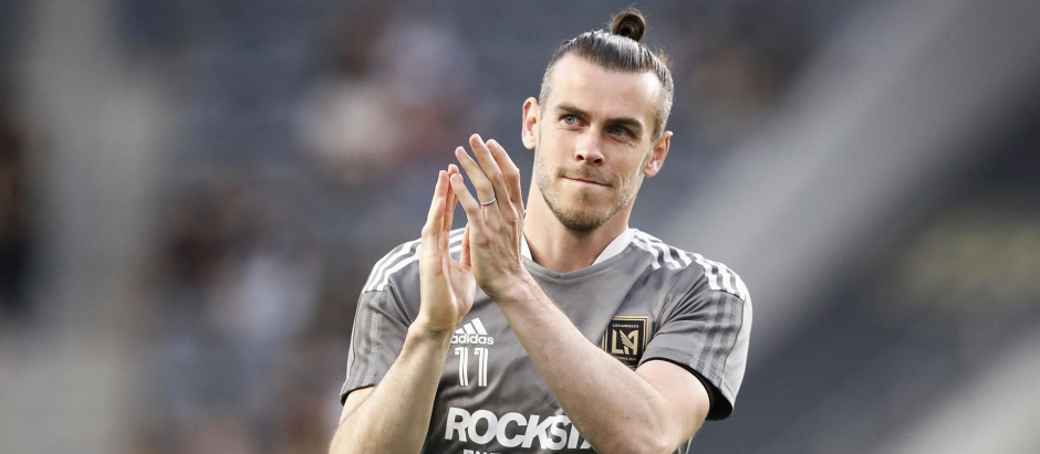 Bale con su nuevo equipo, Los Ángeles Galaxy