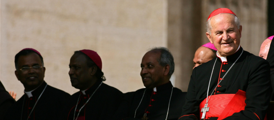 El cardenal Jozef Tomko, en una foto del año 2005