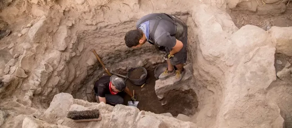 Excavaciones en Al- Araj