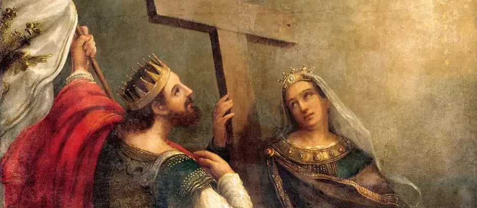 Santa Elena y su hijo, el emperador Constantino