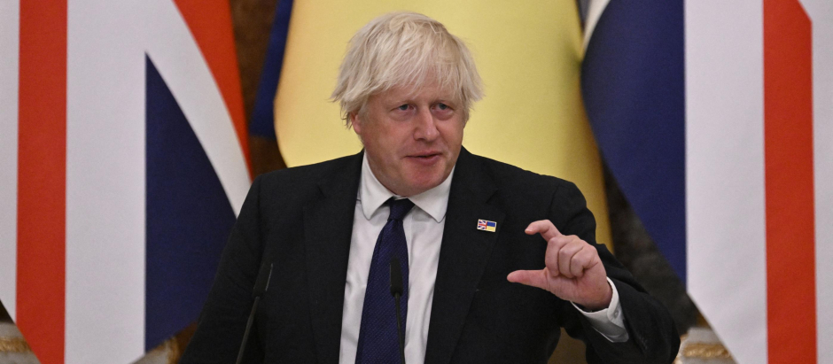 Boris Johnson Kiev