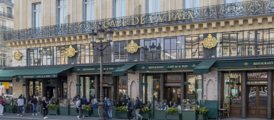 Café de la Paix, en París