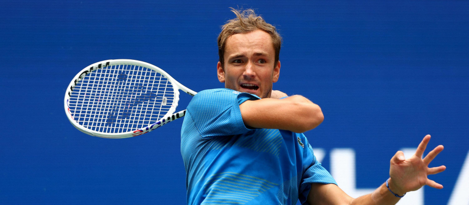 Medvedev, en su primer partido en el US Open