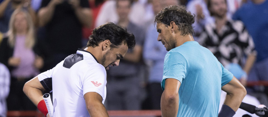 Rafa Nadal y Fabio Fognini se enfrentarán en la segunda ronda del US Open