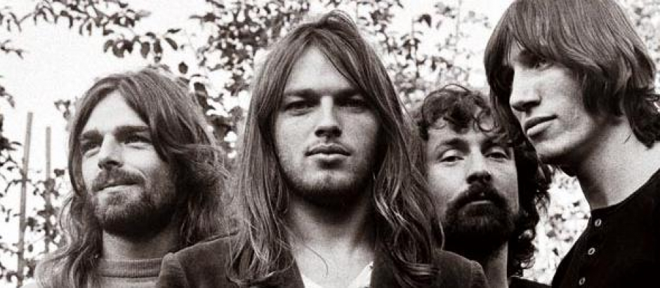 Los miembros de Pink Floyd en una imagen oficial de 1980