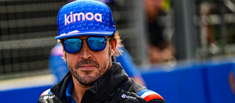 Fernando Alonso durante el GP de los Países Bajos