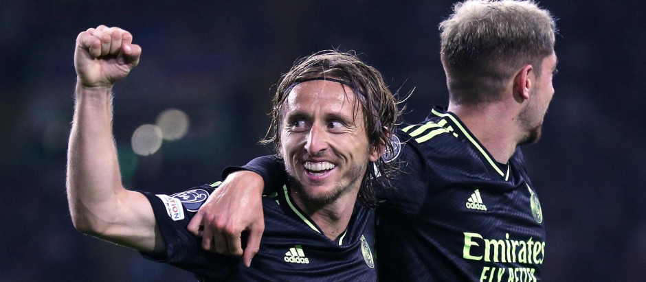 Luka Modric ha sido aplaudido en Glasgow