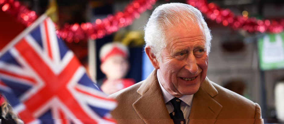 Britain's Prince Charles visits to Cambridge, England, Tuesday, Nov. 23, 2021.