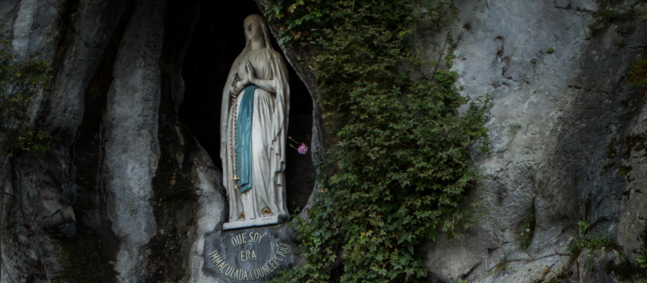 La gruta de Lourdes