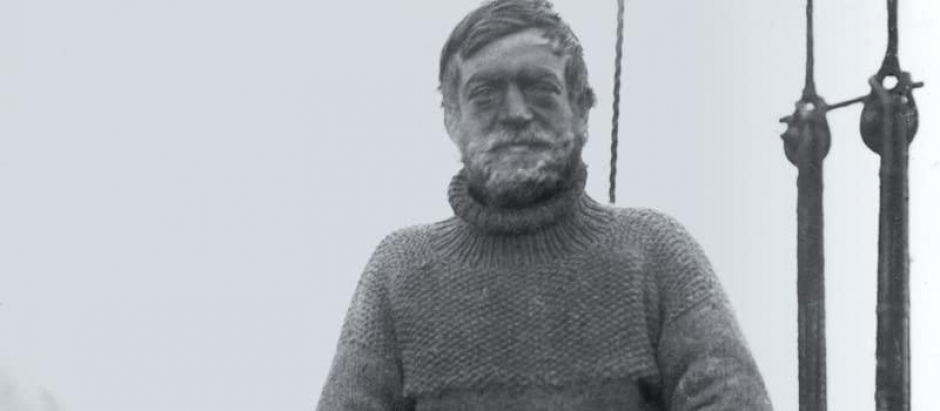Portada de «Los viajes de Shackleton a la Antártida» de Alberto Fortes