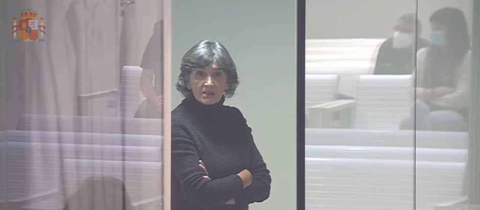 María Soledad Iparraguirre, en el juicio por su colaboración en un atentado de 1994 en Getxo.
POLITICA ESPAÑA EUROPA MADRID
CEDIDA POR JUSTICIA