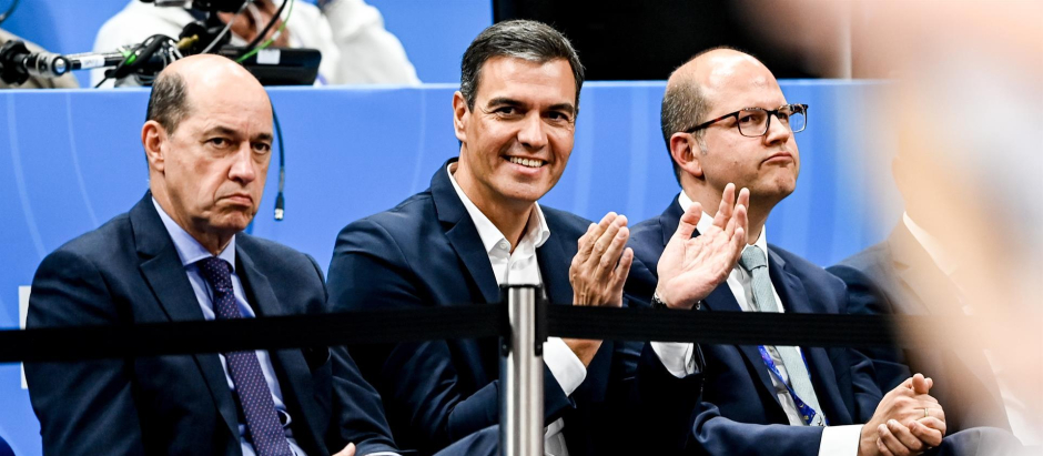 Pedro Sánchez, presidente del Gobierno, ha viajado a Berlín para ver la final en directo