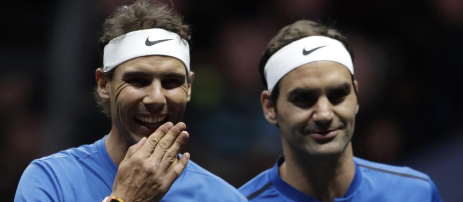 Nadal y Federer, en la primera edición de la Laver Cup