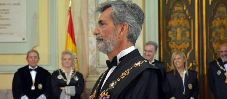 El presidente del Tribunal Supremo y del CGPJ, Carlos Lesmes