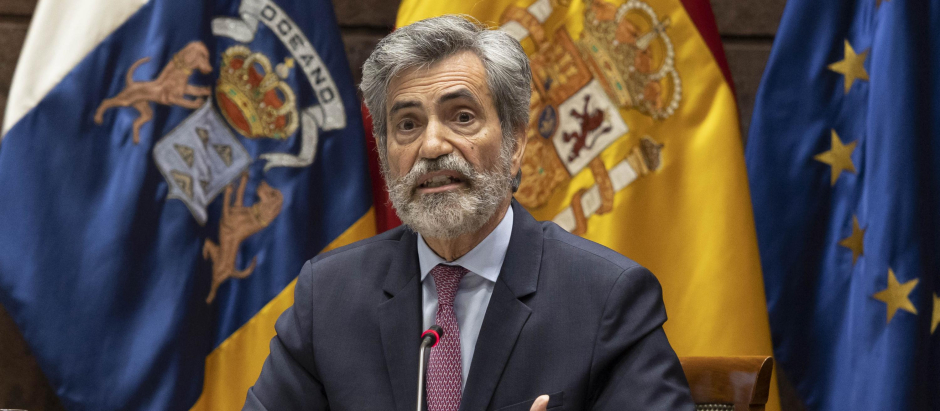 El presidente del Tribunal Supremo y del CGPJ, Carlos Lesmes