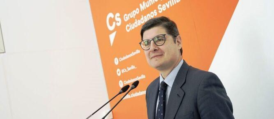 Álvaro Pimentel, portavoz municipal de Ciudadanos en Sevilla