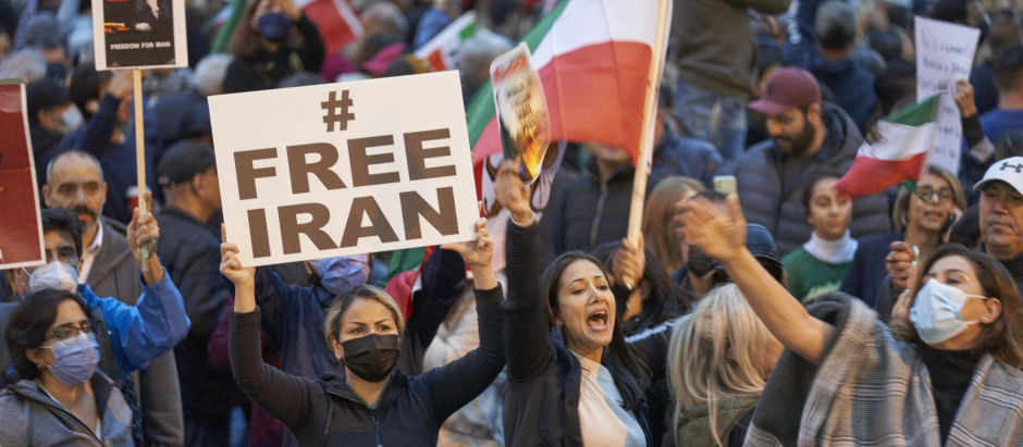 La violenta represión del régimen iraní ha generado manifestaciones de solidaridad en muchas ciudades del mundo