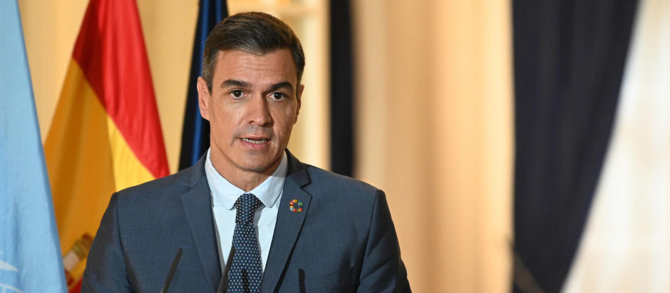 El Presidente del Gobierno de España, Pedro Sánchez