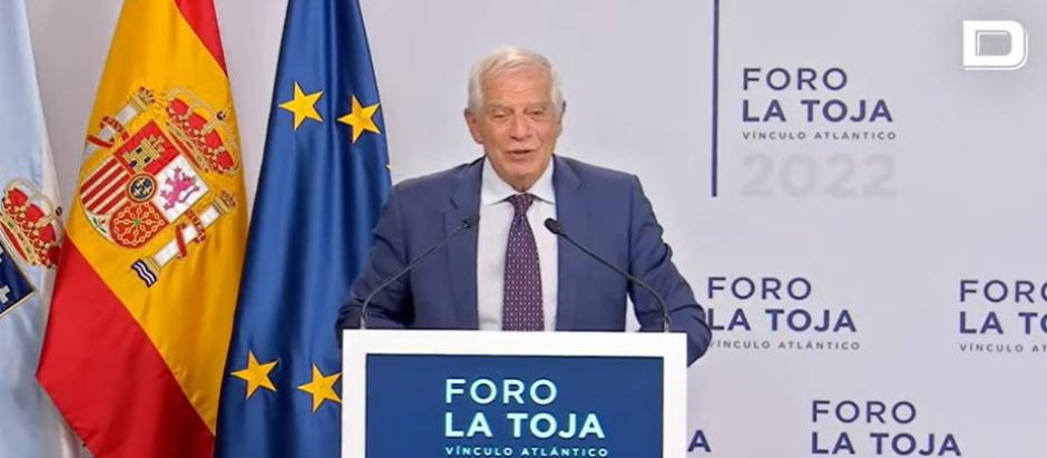 Josep Borrell, en el Foro La Toja