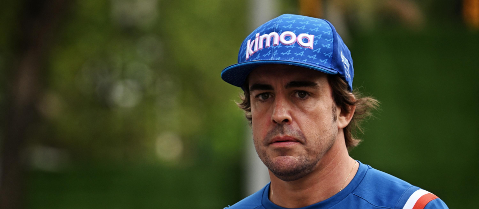 Fernando Alonso vive en Singapur una de las opciones de hacer podio esta temporada
