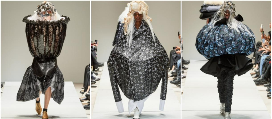 Propuesta de Comme des Garçons en la semana de la moda de París
