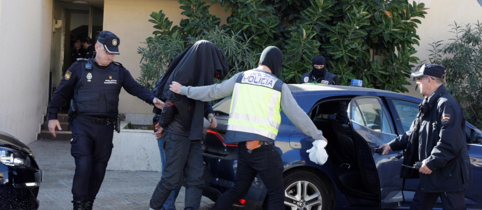 Detención de un joven implicado con una célula terrorista en Melilla, fotografía de archivo