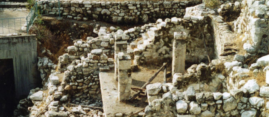 Algunas de las ruinas de la antigua Ciudad de David