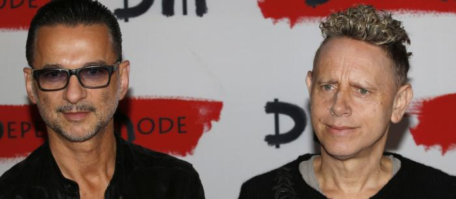 Dave Gahan y Martin Gore, de Depeche Mode
