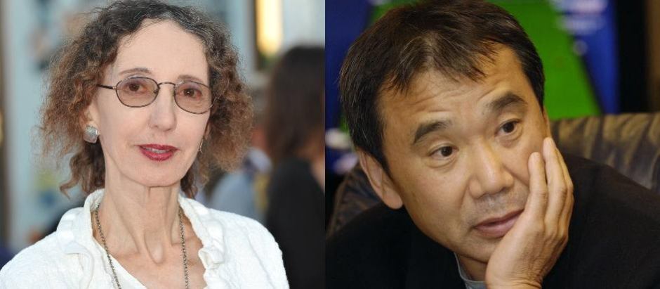 Joyce Carol Oates y Haruki Murakami, dos de los habituales candidatos al Nobel de Literatura