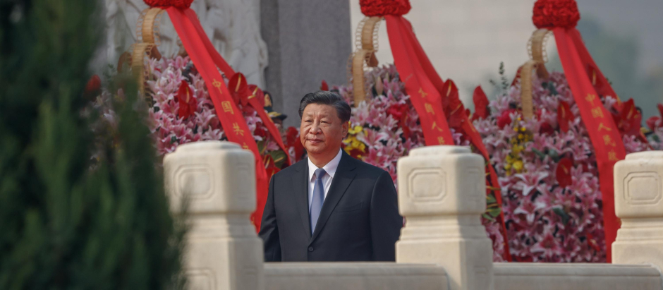 Xi Jinping durante una ceremonia