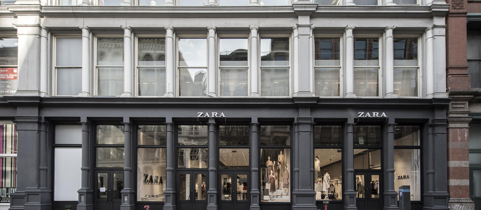 Una de las tiendas de Zara, en concreto en Nueva York.