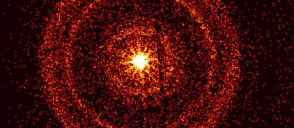 Imagen tomada por la NASA de GRB 221009A.
