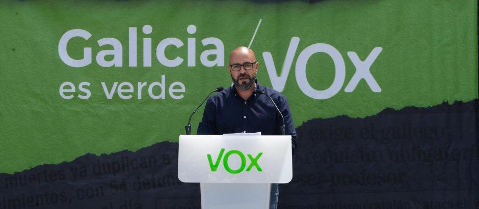 Ricardo Morado, candidato de Vox a las autonómicas gallegas en 2020, se da de baja en el partido