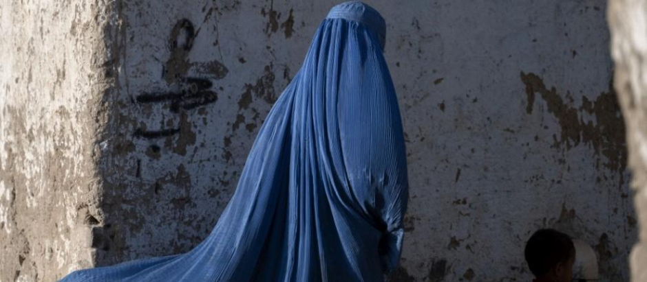 Mujer con burka