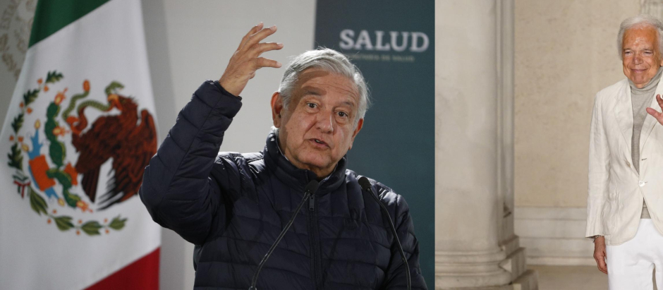 López Obrador y Ralph Lauren