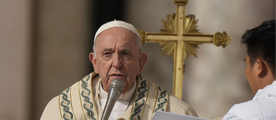 El Papa Francisco, el pasado 9 de octubre, en la plaza de San Pedro del Vaticano