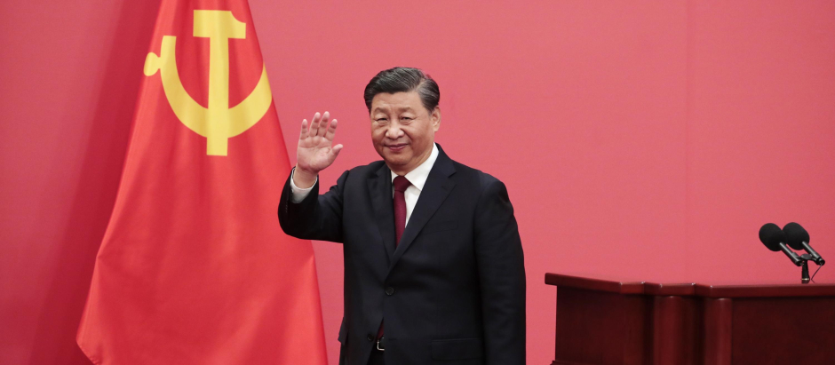 Imagen del residente chino, Xi Jinping