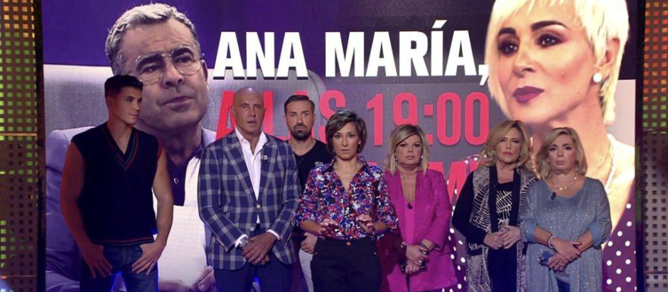 Mediaset contraprograma a Antena 3 con la entrevista a Ana María Aldón en Sálvame