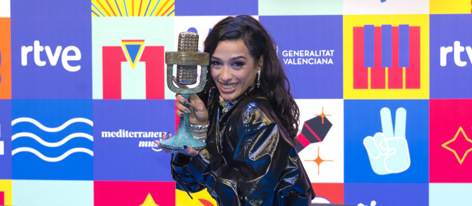Chanel representó a España en Eurovisión tras ganar el Benidorm Fest