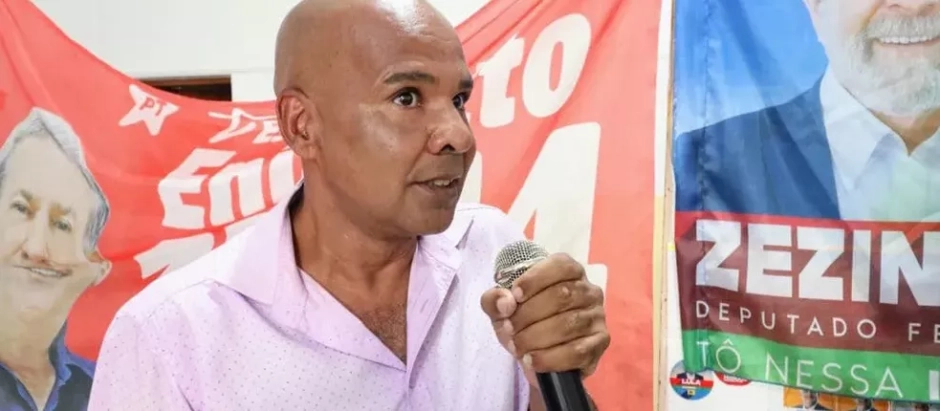 Exconcejal Reginaldo Camilo dos Santos, conocido como «Zezinho del PT»