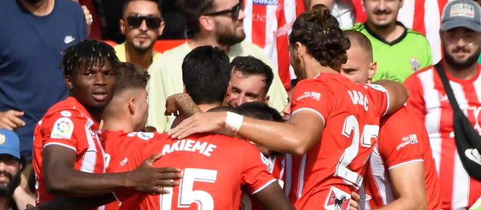 Tercera victoria consecutiva como local del Almería, todas con tres goles a favor