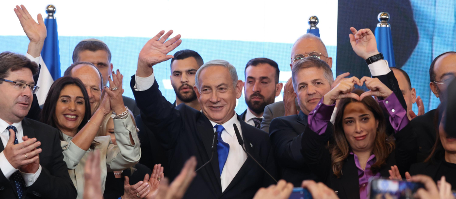 Netanyahu celebra la victoria