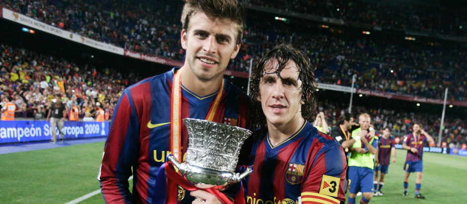 Piqué y Puyol compartieron defensa durante muchos años