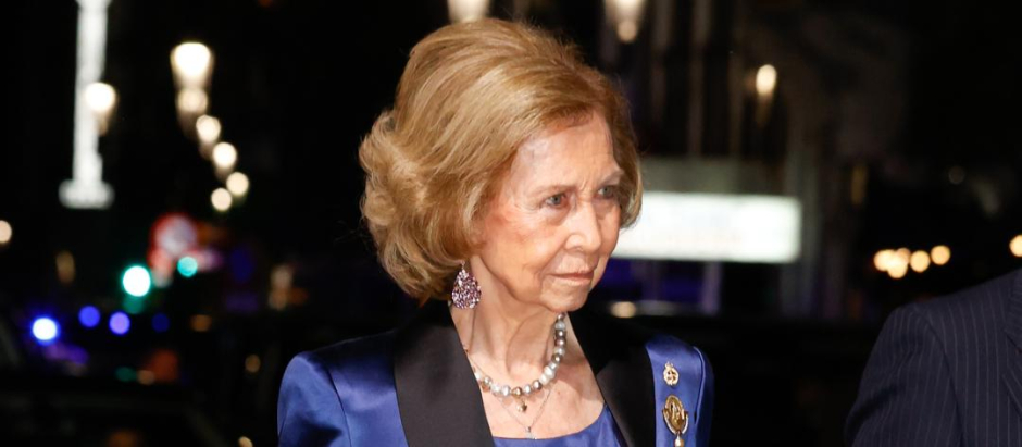 Spanish Queen Sofia during the Princess of Asturias Awards 2022 in Oviedo, on Friday 29 October 2022.