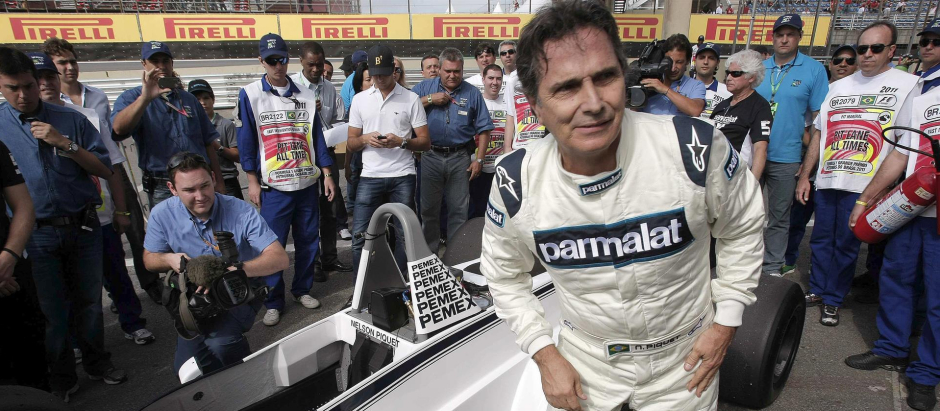 Nelson Piquet, en una imagen de archivo, ganó tres Mundiales de Fórmula 1